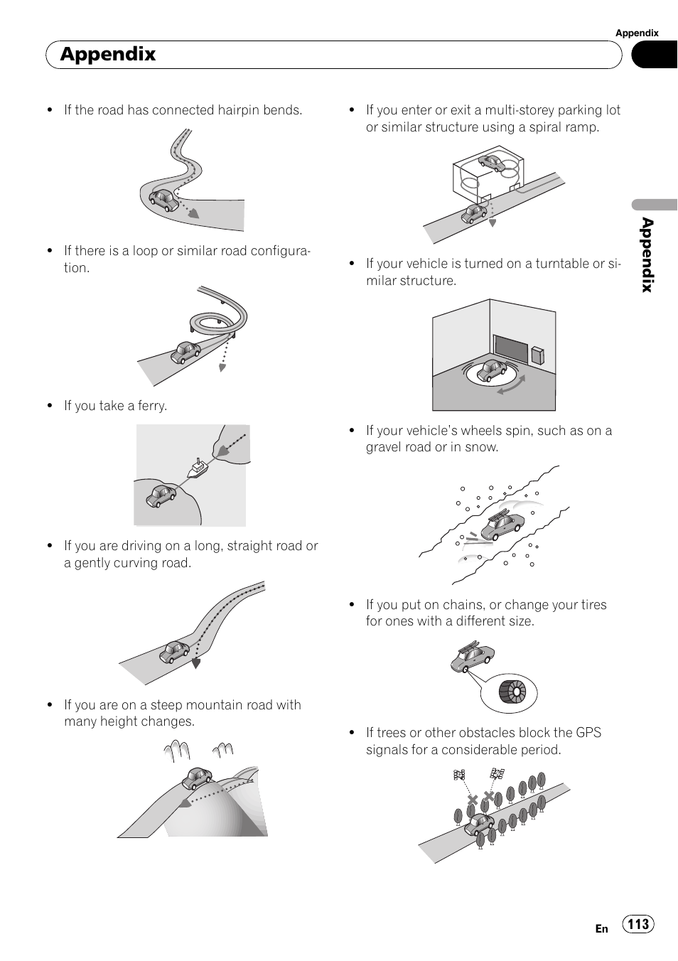 Appendix | Pioneer AVIC F500BT User Manual | Page 113 / 129