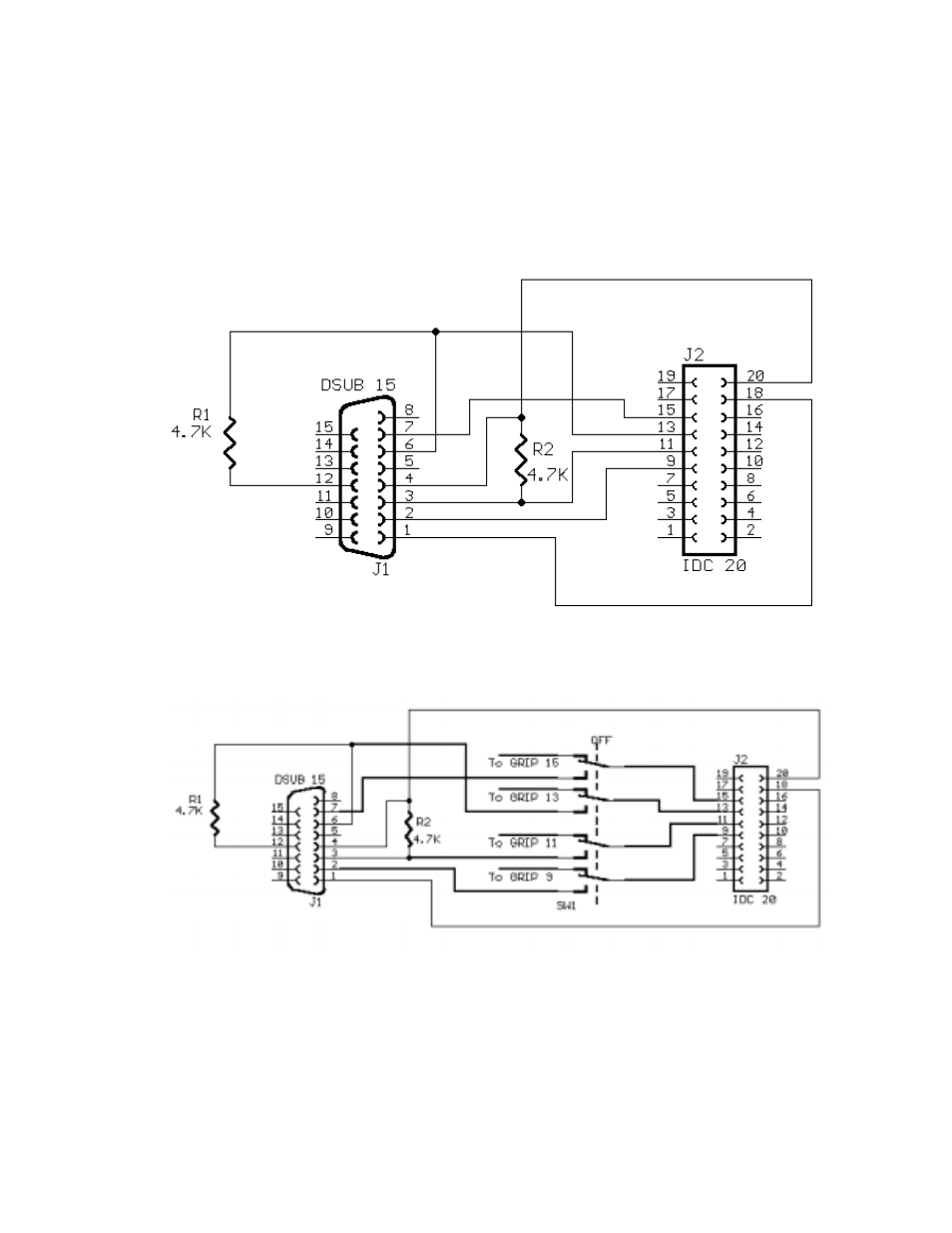 Appendix c, Joystick connector, Oystick | Onnector | Pioneer 2 / PeopleBot User Manual | Page 71 / 78