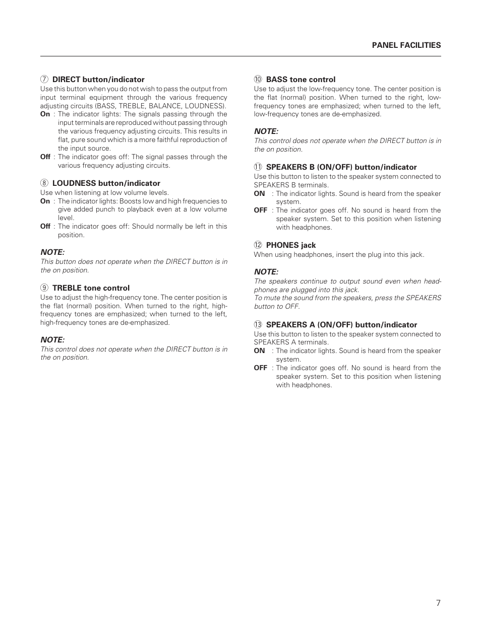 Pioneer A-307R A-209R User Manual | Page 7 / 12