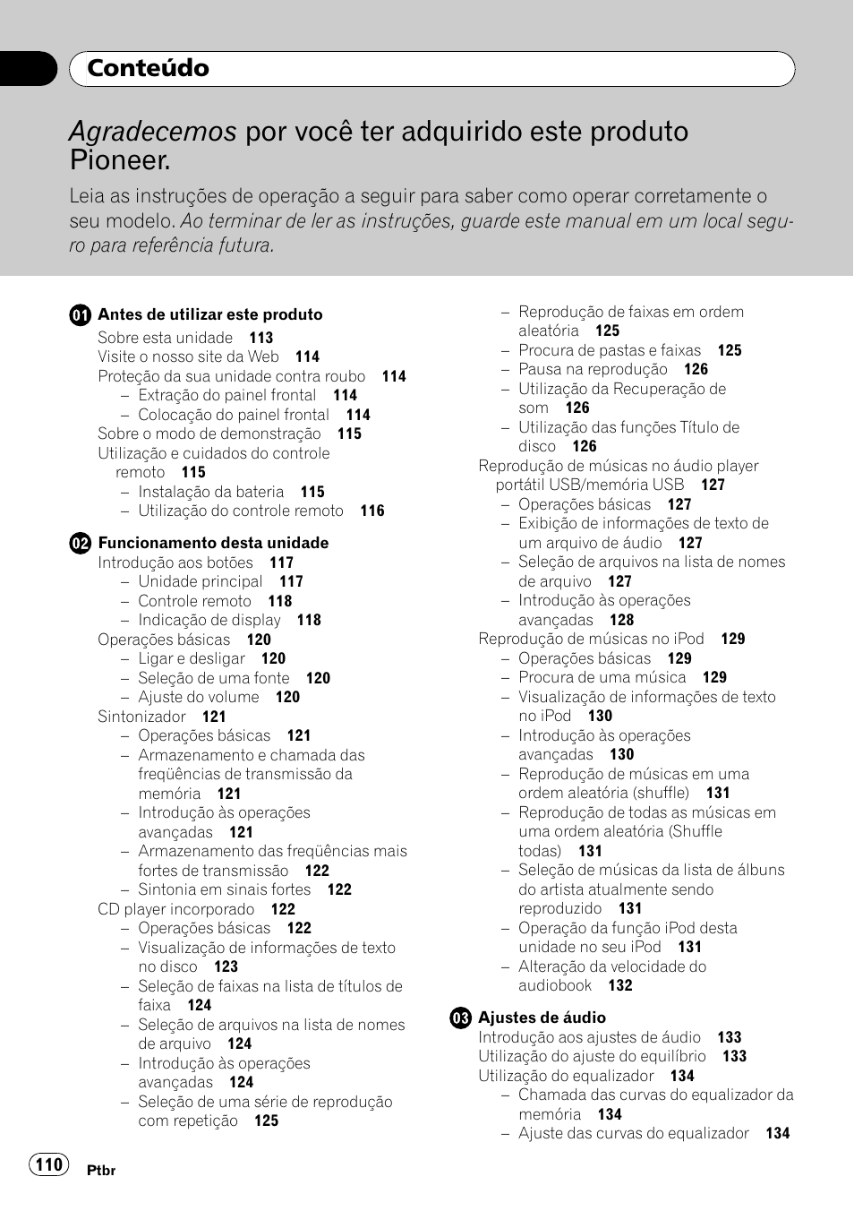 Pioneer DEH-P4050UB User Manual | Page 110 / 167