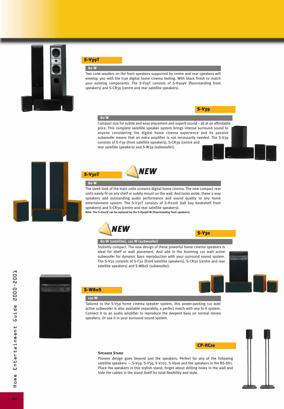 Pioneer Digital Home Cinema System User Manual | Page 20 / 21