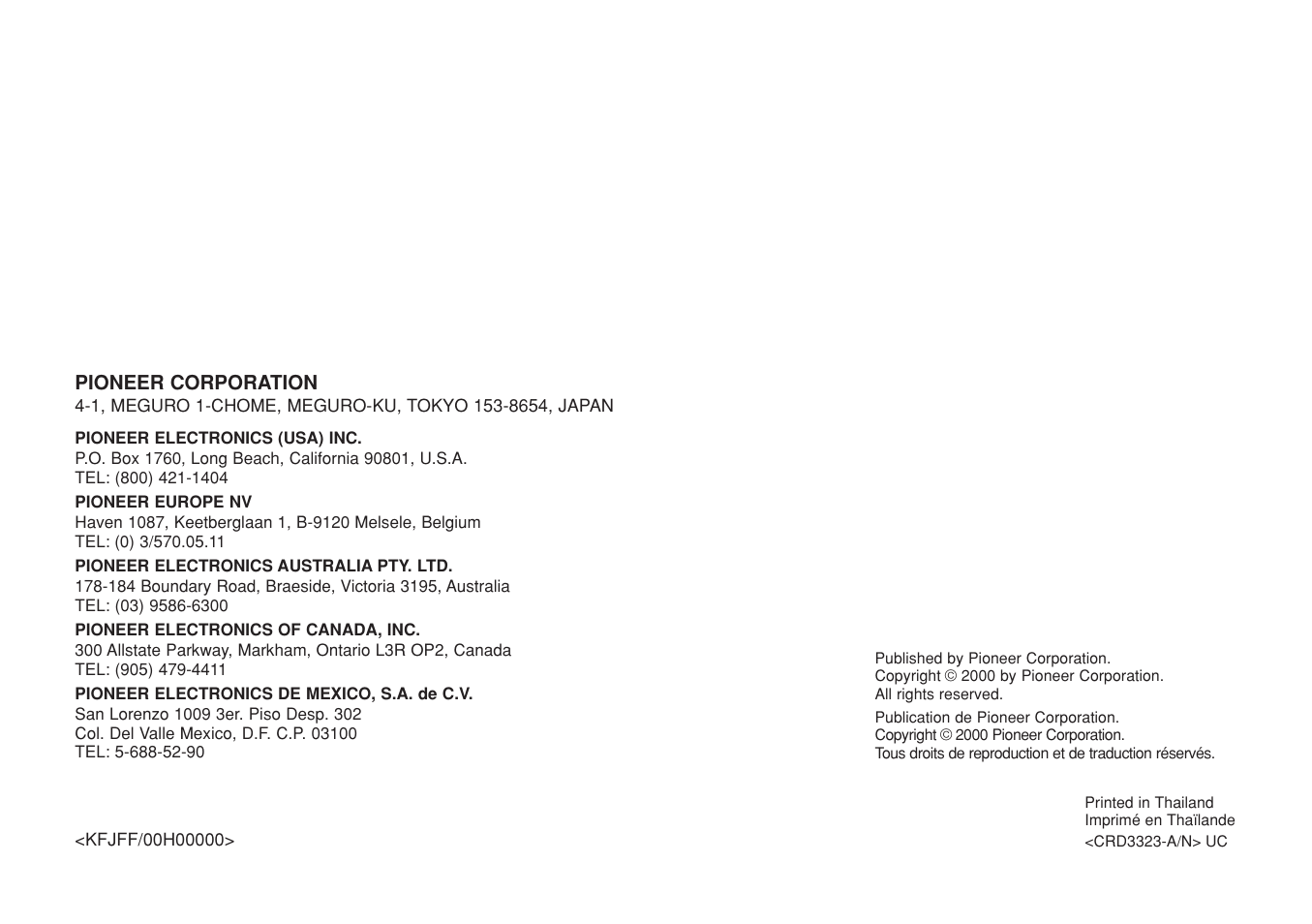 Pioneer CDX-FM677 User Manual | Page 27 / 35