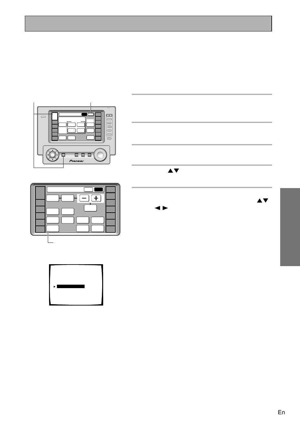 Setting up for surround sound, Surround setup, The menu possibilities appear on your tv | Amplifier | Pioneer VSA-AX10 User Manual | Page 37 / 104