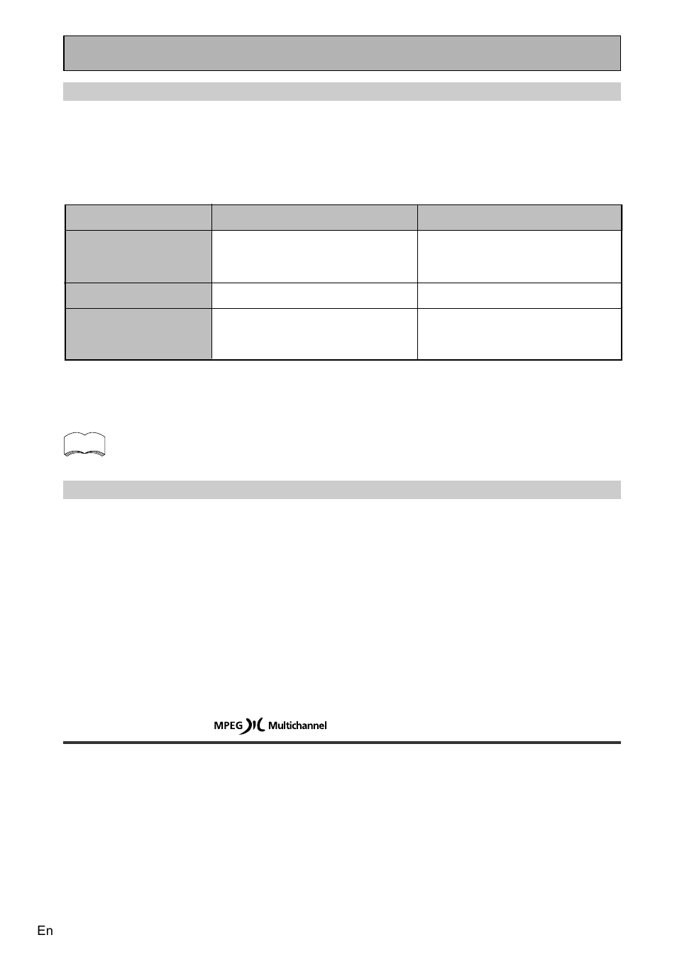 Dolby pro logic ii, Dolby digital surround ex, Mpeg audio | Pioneer VSA-AX10 User Manual | Page 92 / 104