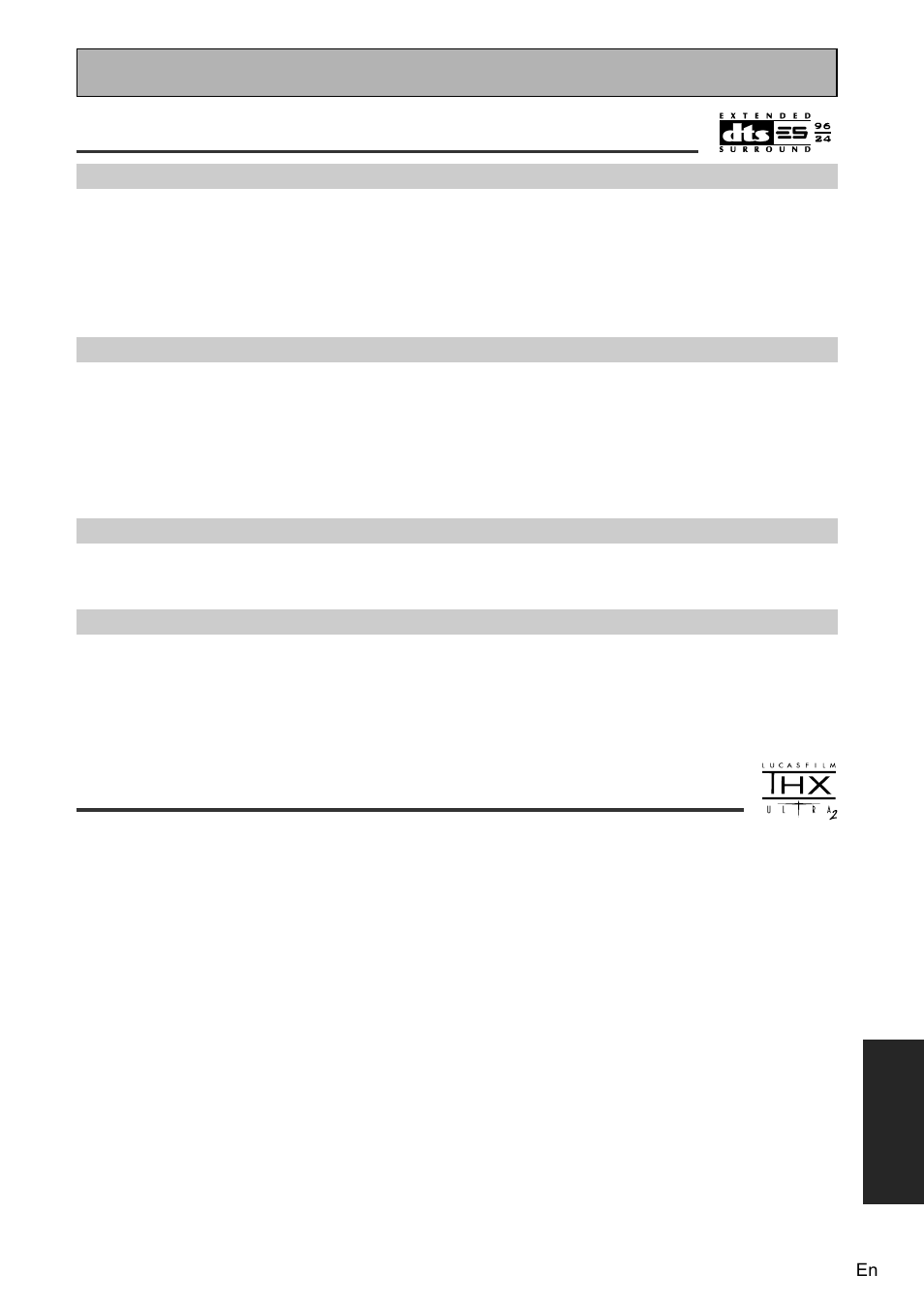 Dts-es dts neo:6, Dts 96/24 | Pioneer VSA-AX10 User Manual | Page 93 / 104