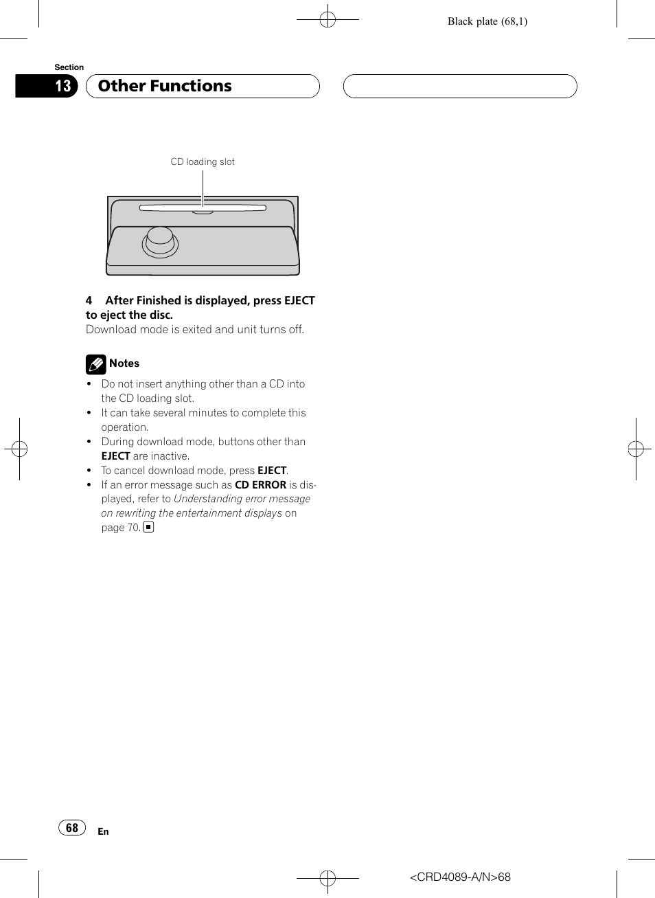 Other functions | Pioneer SUPER TUNER III D DEH-P8850MP User Manual | Page 68 / 164