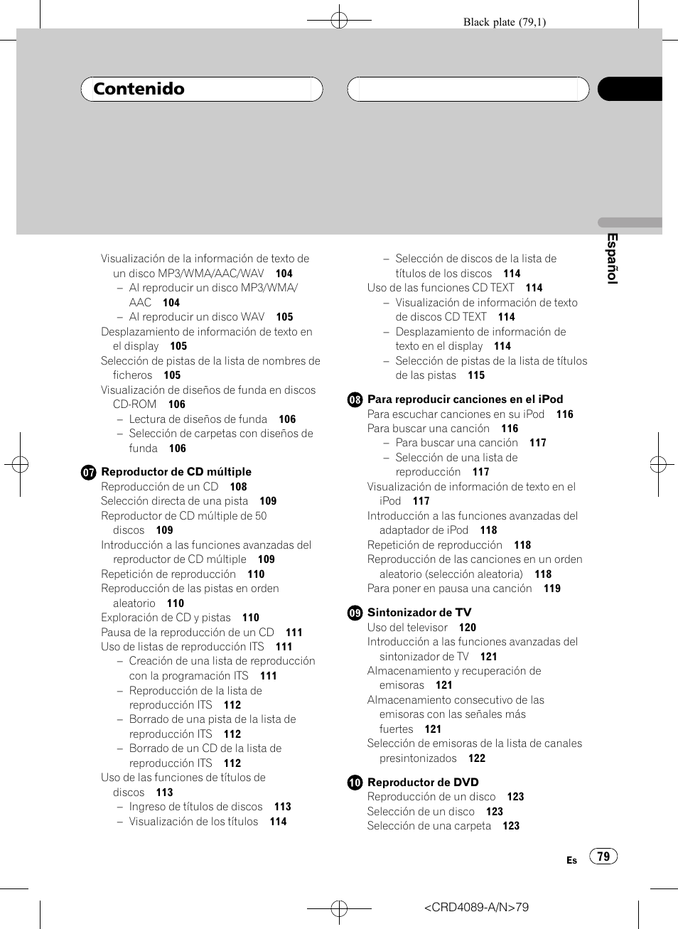 Pioneer SUPER TUNER III D DEH-P8850MP User Manual | Page 79 / 164