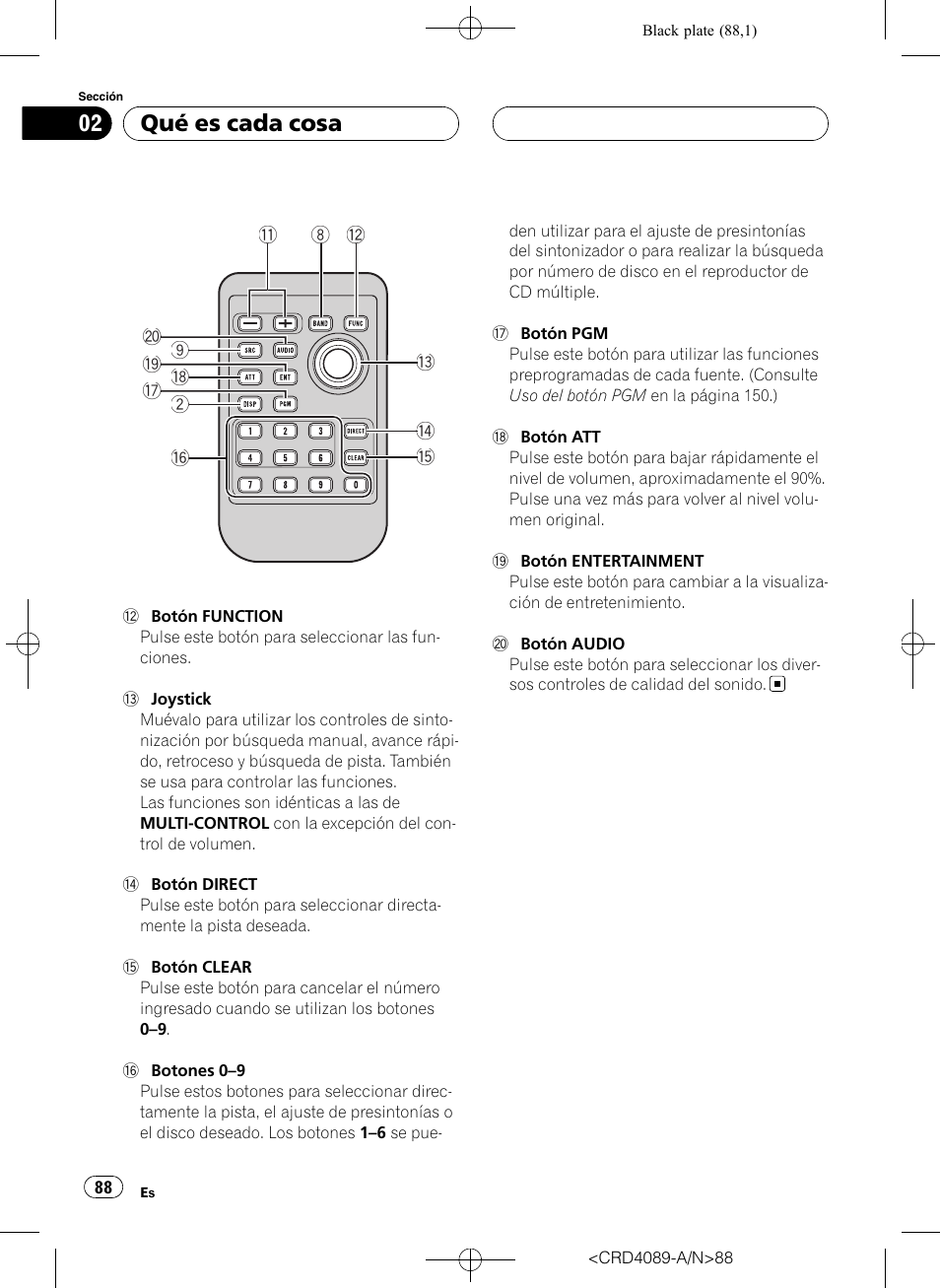 Qué es cada cosa | Pioneer SUPER TUNER III D DEH-P8850MP User Manual | Page 88 / 164