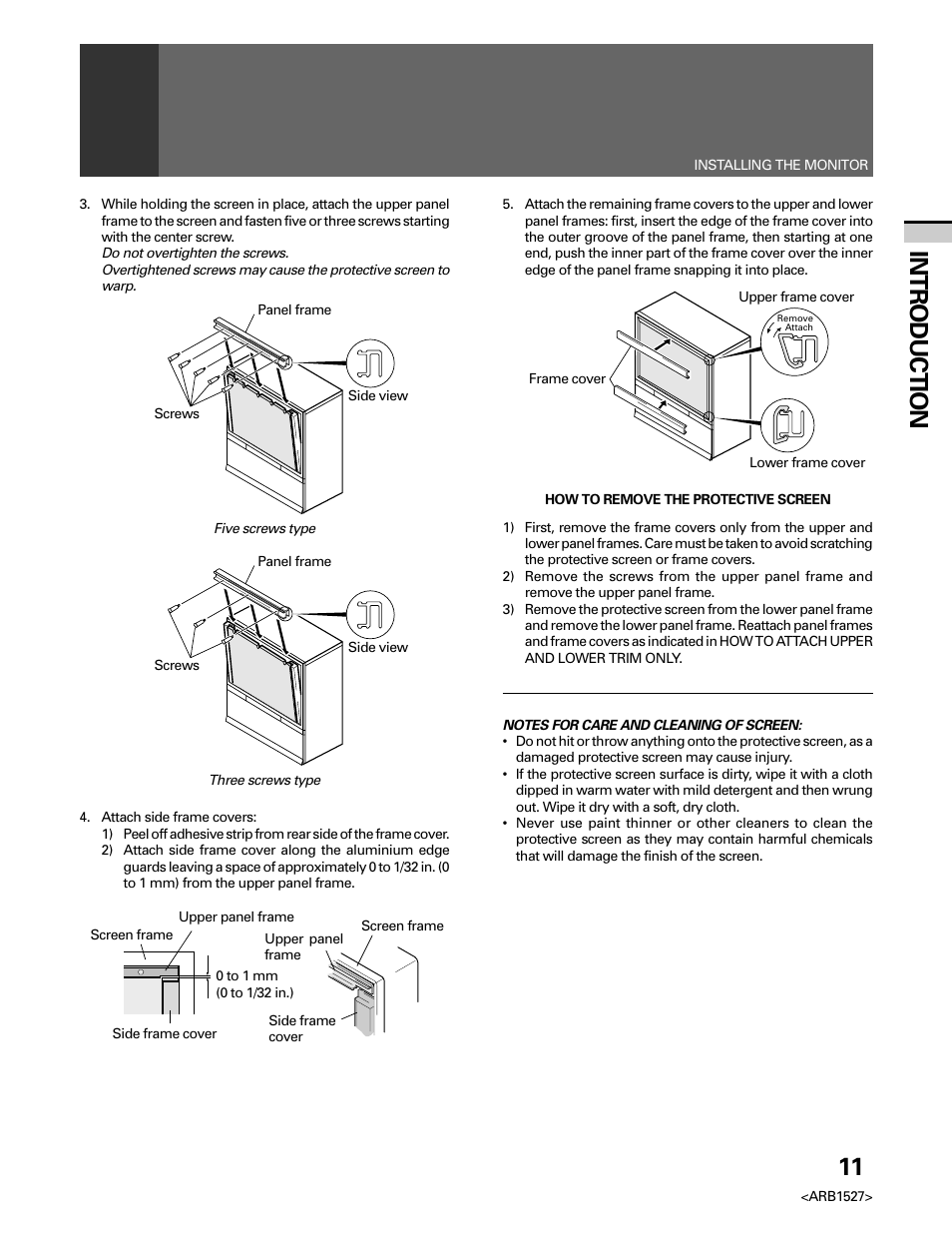 Introduction | Pioneer Elite PRO 510HD User Manual | Page 11 / 92