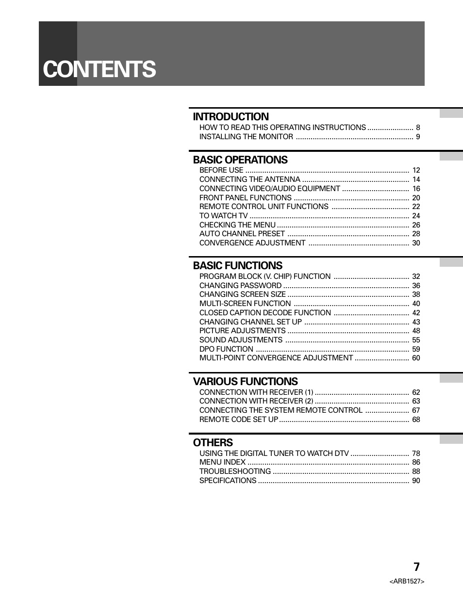 Pioneer Elite PRO 510HD User Manual | Page 7 / 92