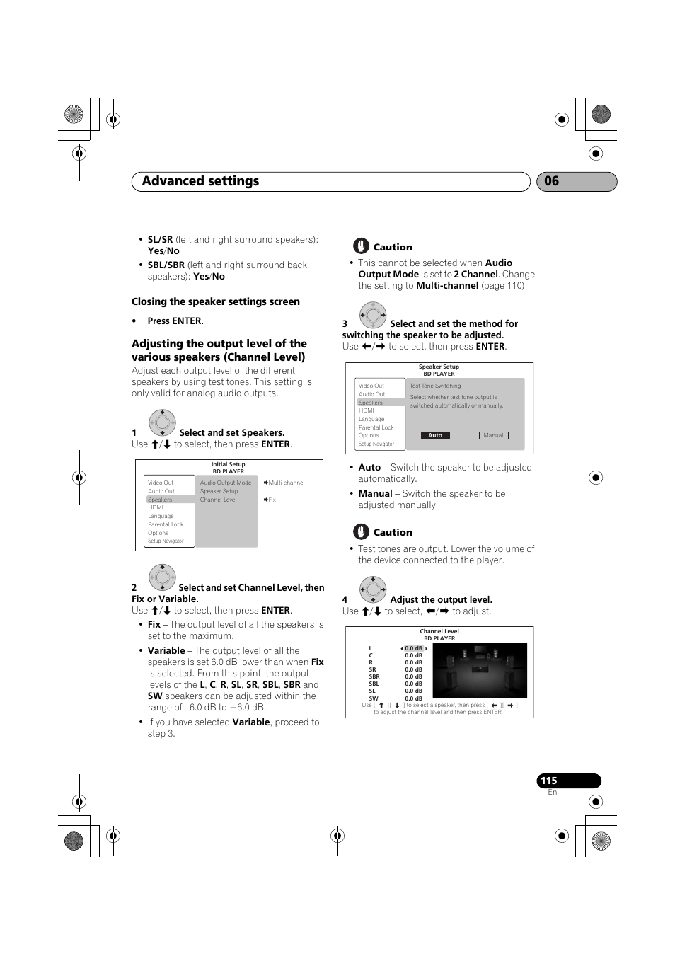 Advanced settings 06 | Pioneer SX-LX03 User Manual | Page 115 / 132