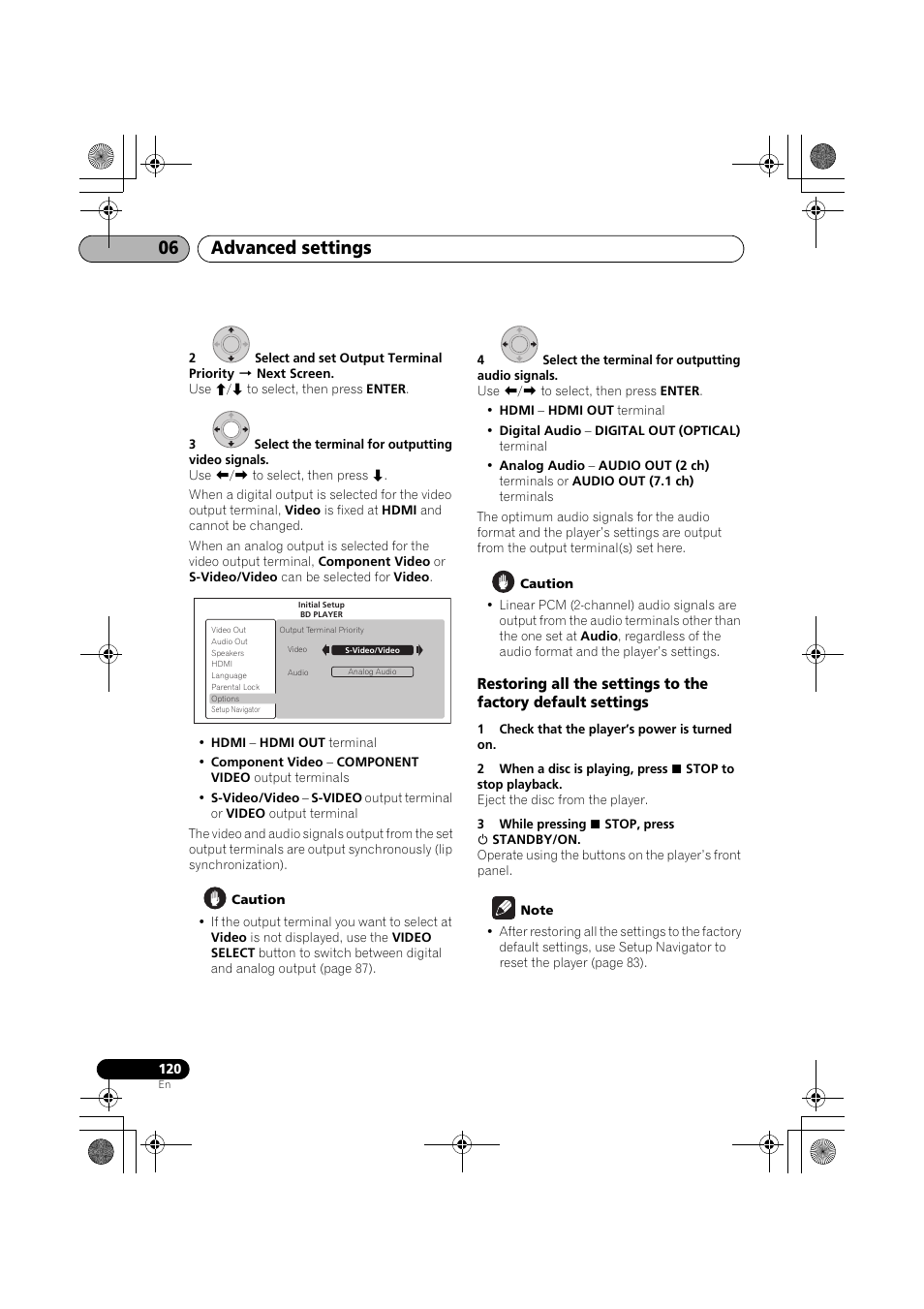 Advanced settings 06 | Pioneer SX-LX03 User Manual | Page 120 / 132