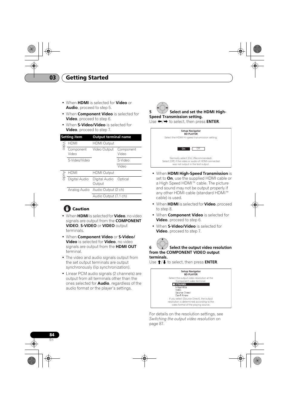 Getting started 03 | Pioneer SX-LX03 User Manual | Page 84 / 132