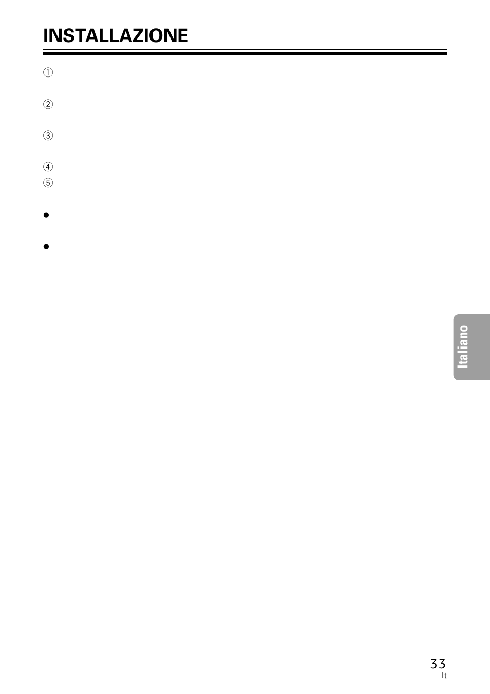 Installazione, Italiano | Pioneer DVR-A06U User Manual | Page 33 / 60