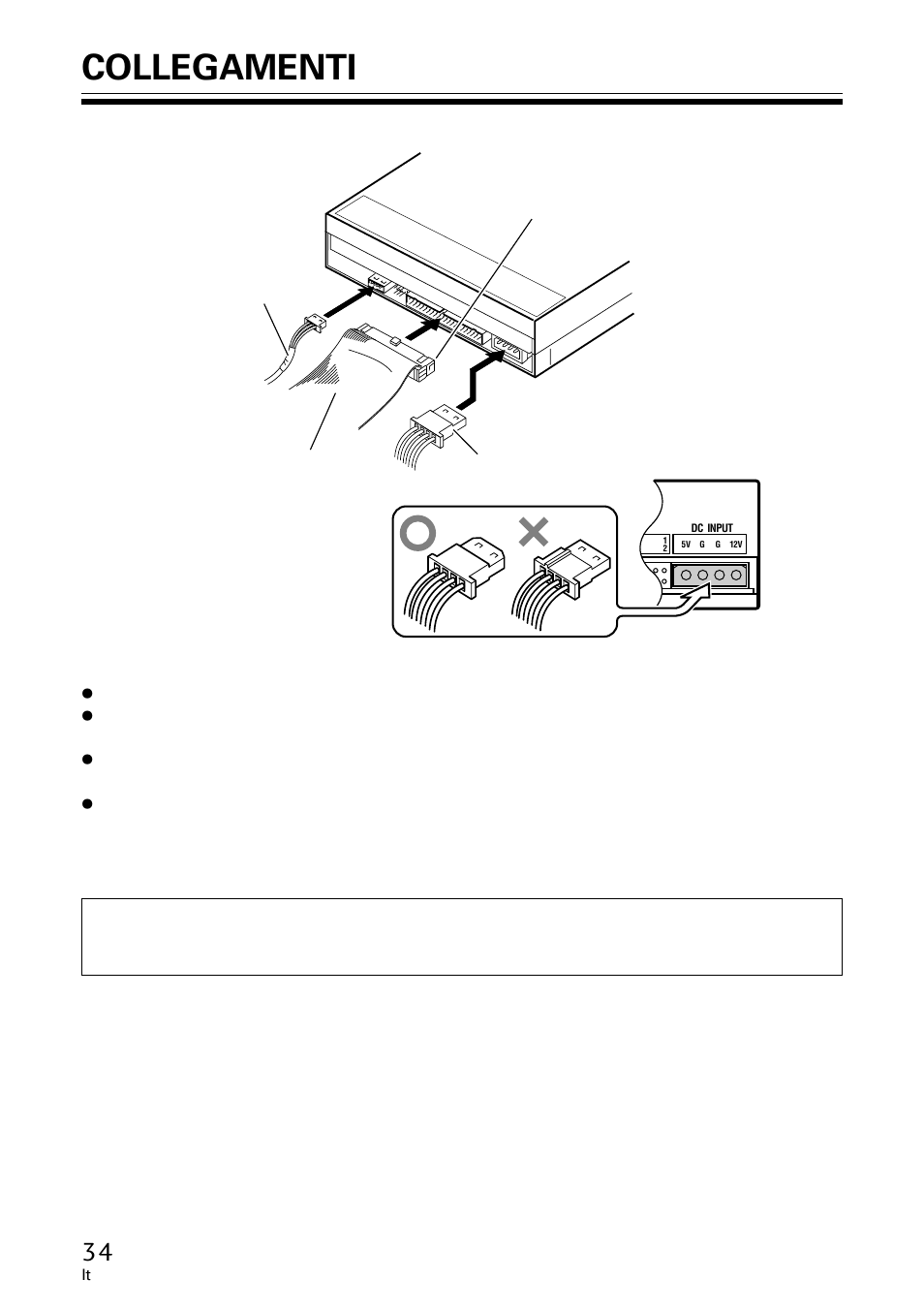 Collegamenti | Pioneer DVR-A06U User Manual | Page 34 / 60