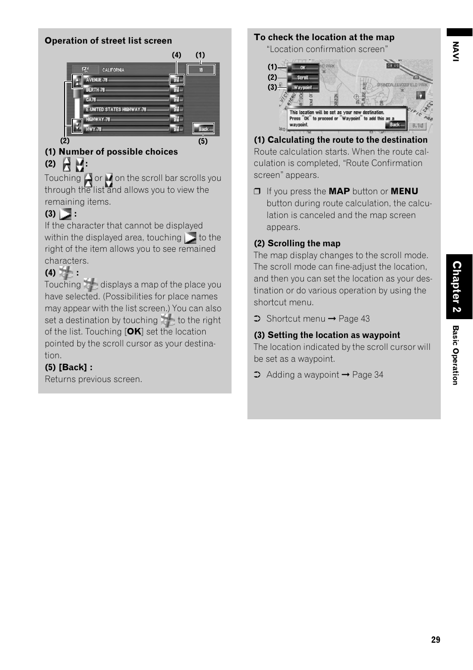 Cha pte r2 | Pioneer AVIC-Z1 User Manual | Page 31 / 207
