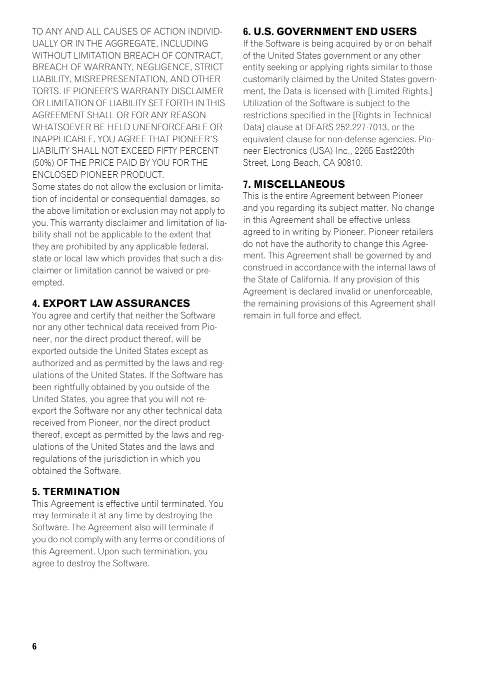 Pioneer AVIC-Z1 User Manual | Page 8 / 207