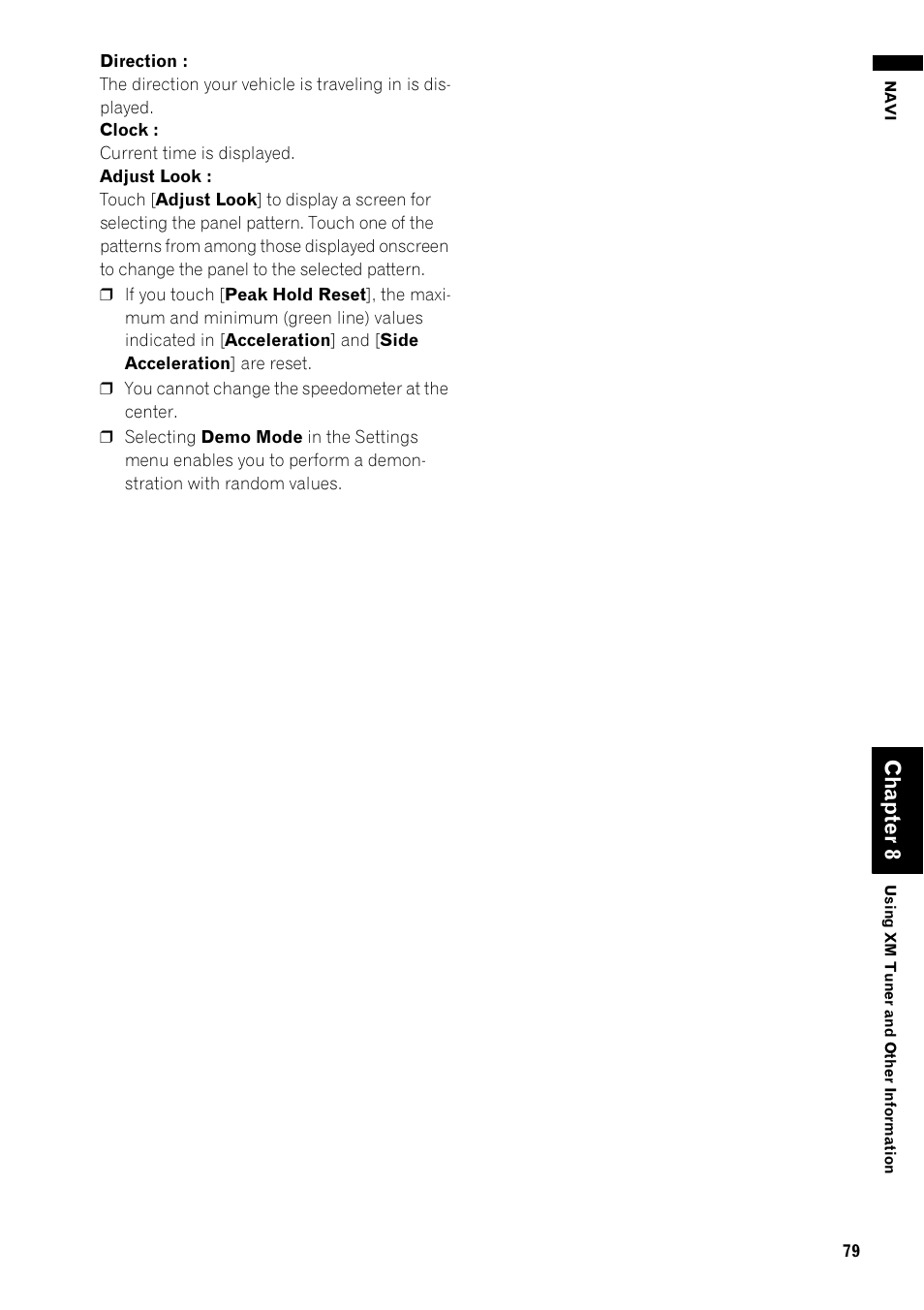 Cha pte r8 | Pioneer AVIC-Z1 User Manual | Page 81 / 207