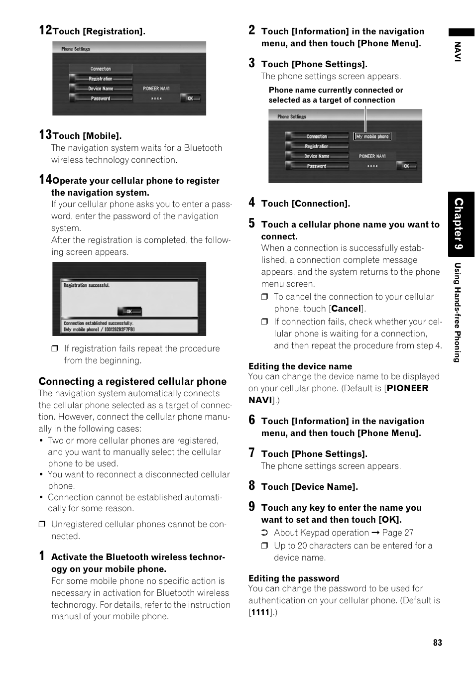 Pioneer AVIC-Z1 User Manual | Page 85 / 207