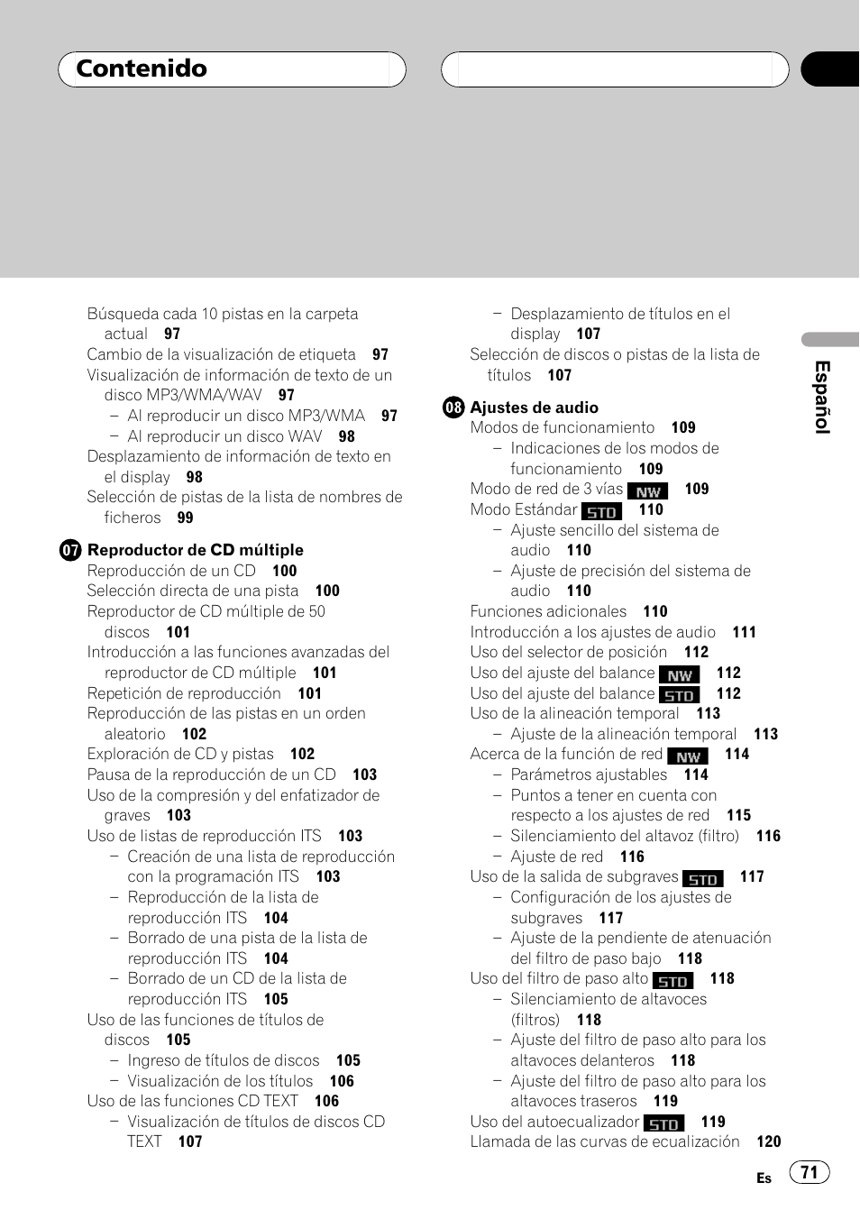 Pioneer DEH-P9650MP User Manual | Page 71 / 221