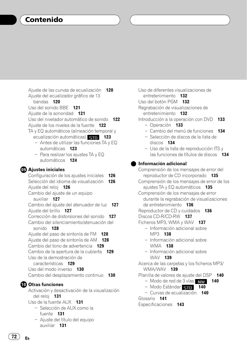 Pioneer DEH-P9650MP User Manual | Page 72 / 221