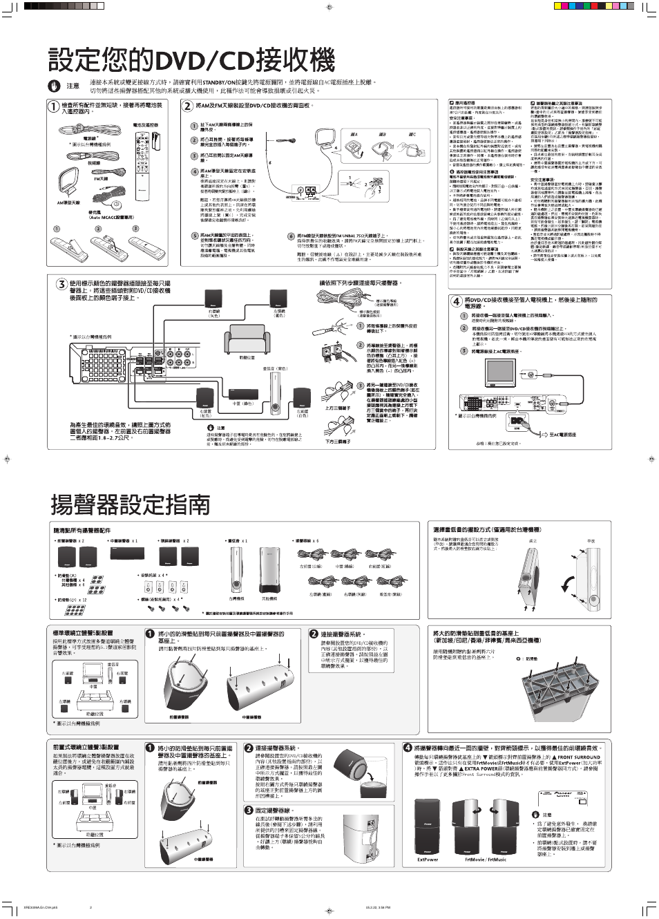 Pioneer HTZ-333DVD User Manual | Page 2 / 2