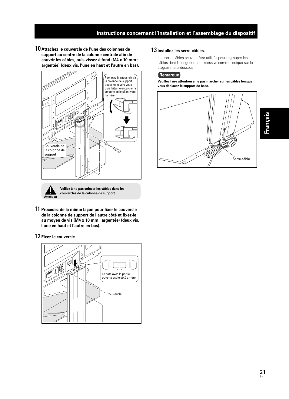 Fran çais 10 | Pioneer PDK-FS05 User Manual | Page 21 / 63