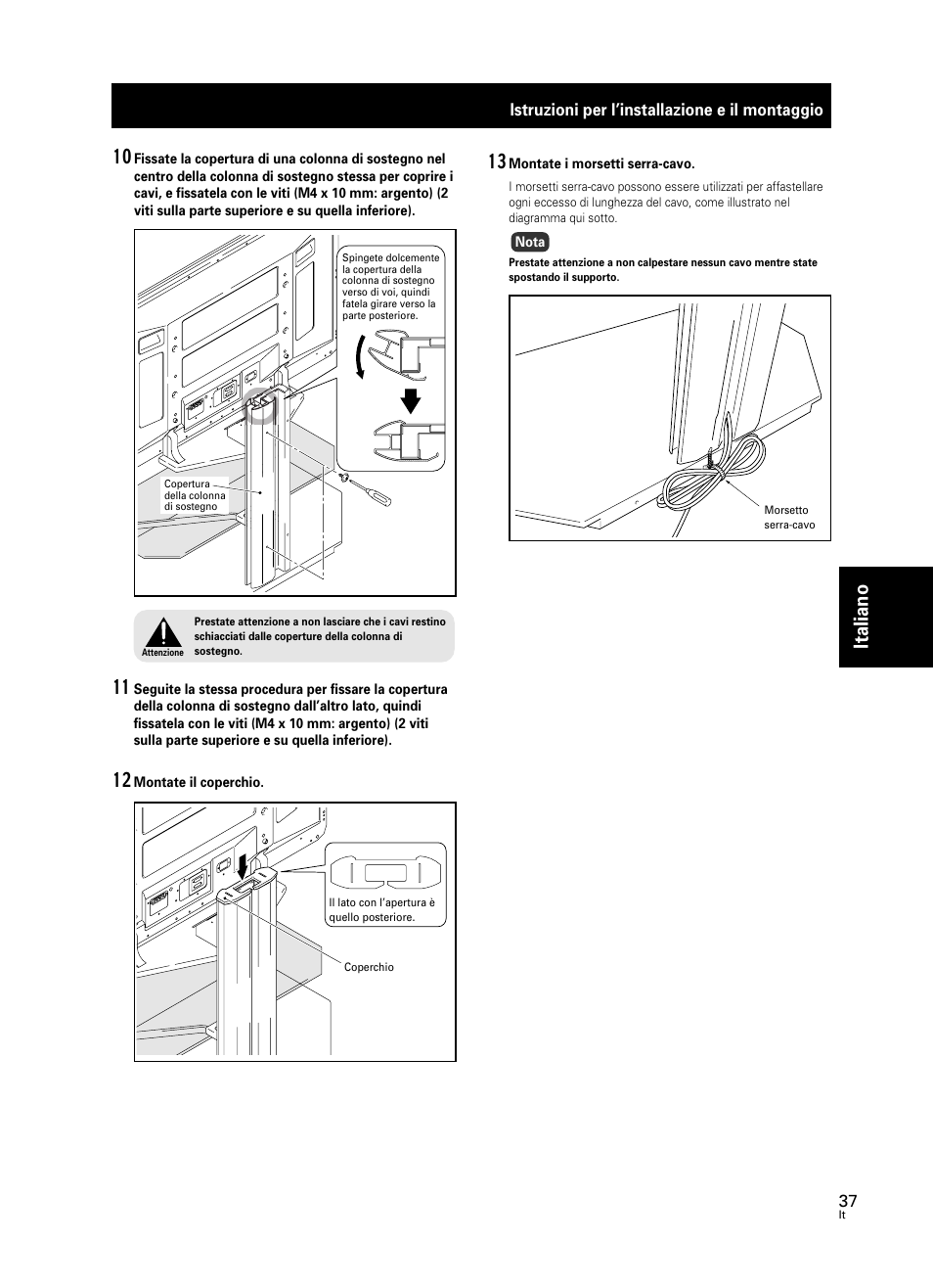 Italiano 10 | Pioneer PDK-FS05 User Manual | Page 37 / 63