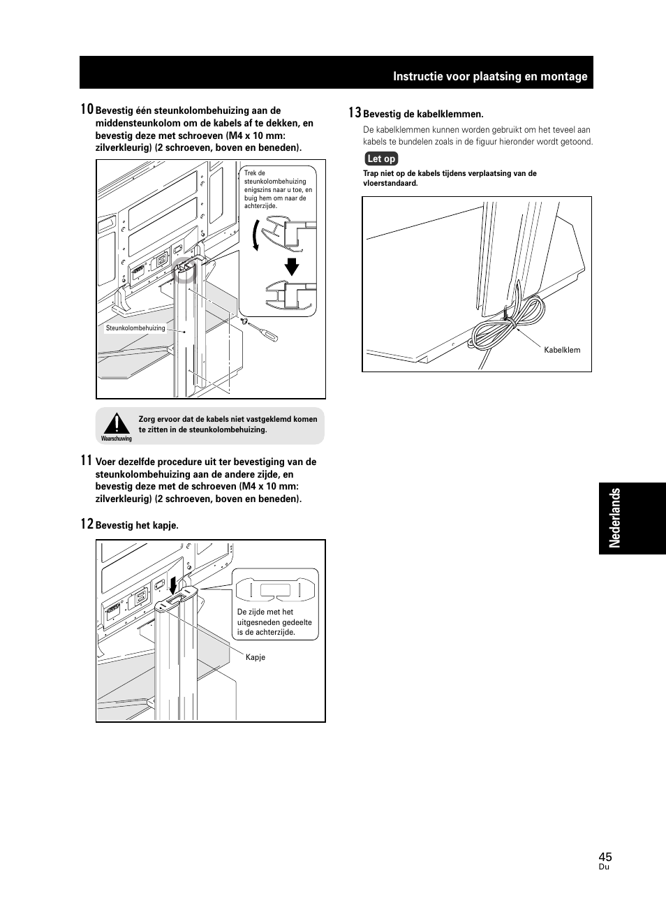 Nederlands 10 | Pioneer PDK-FS05 User Manual | Page 45 / 63