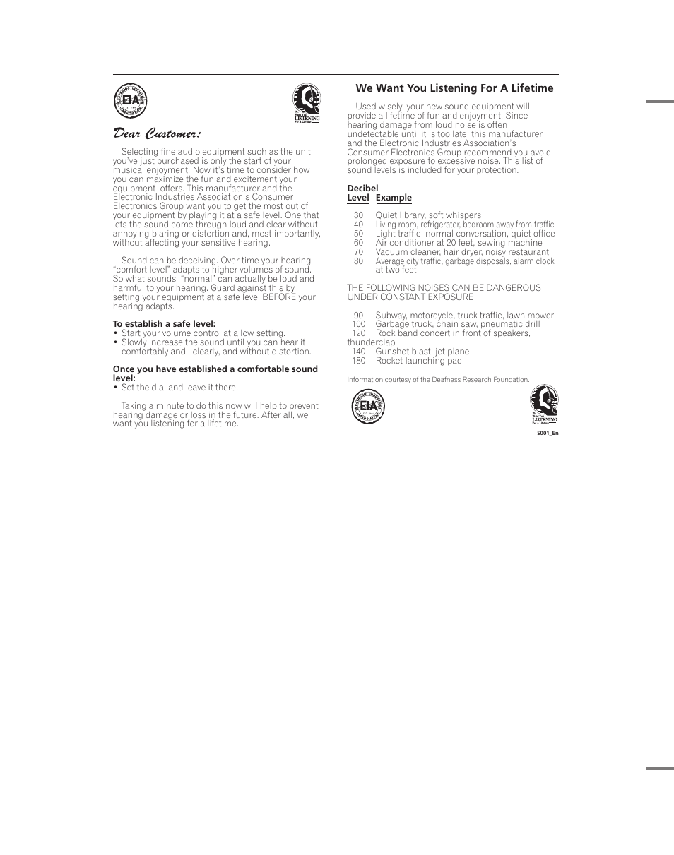 Pioneer TAD M600 User Manual | Page 4 / 18