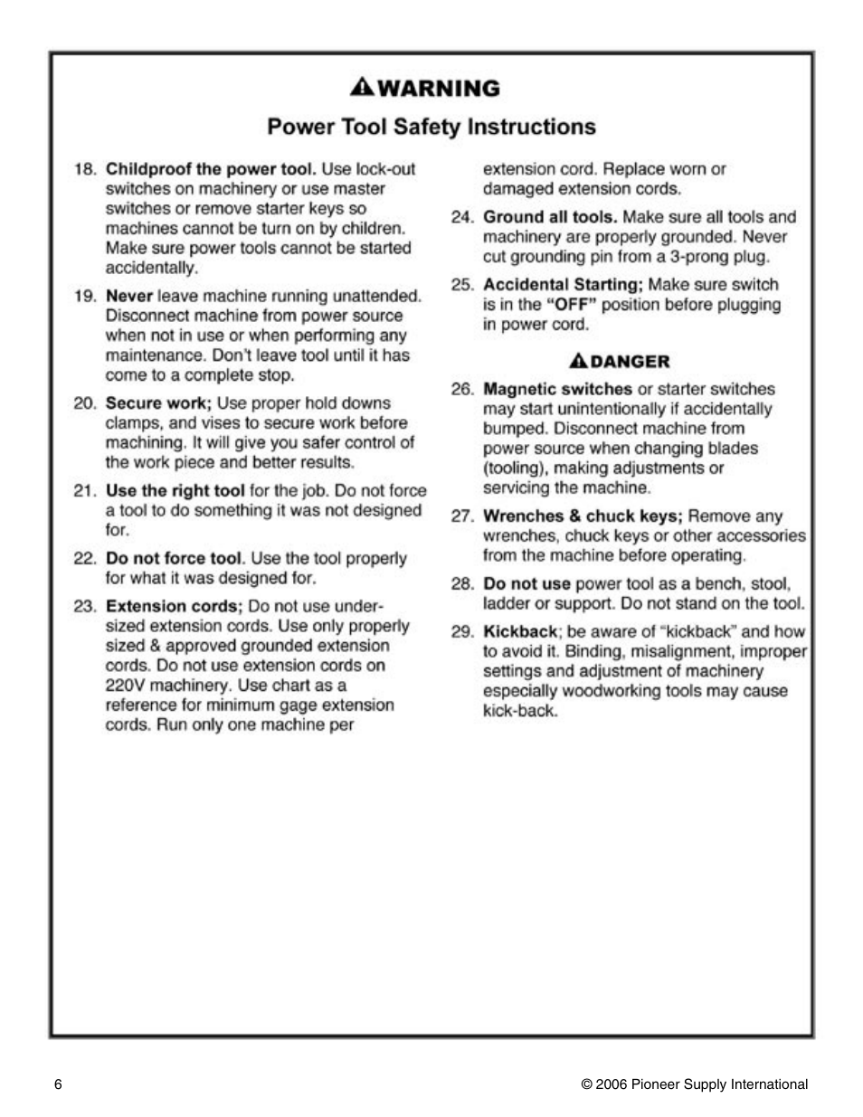 Pioneer PNR 14-150 User Manual | Page 6 / 31