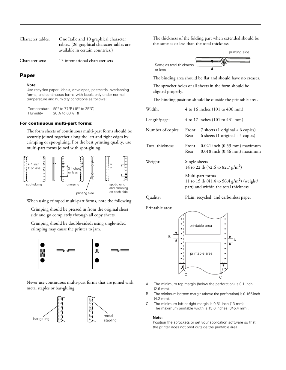 Paper, Epson dfx-8500 | Pioneer Impact Printer DFX-8500 User Manual | Page 2 / 14