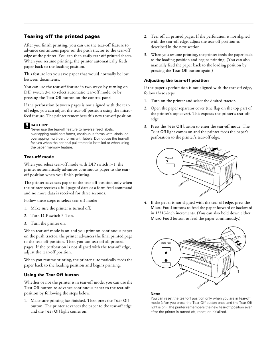 Pioneer Impact Printer DFX-8500 User Manual | Page 9 / 14