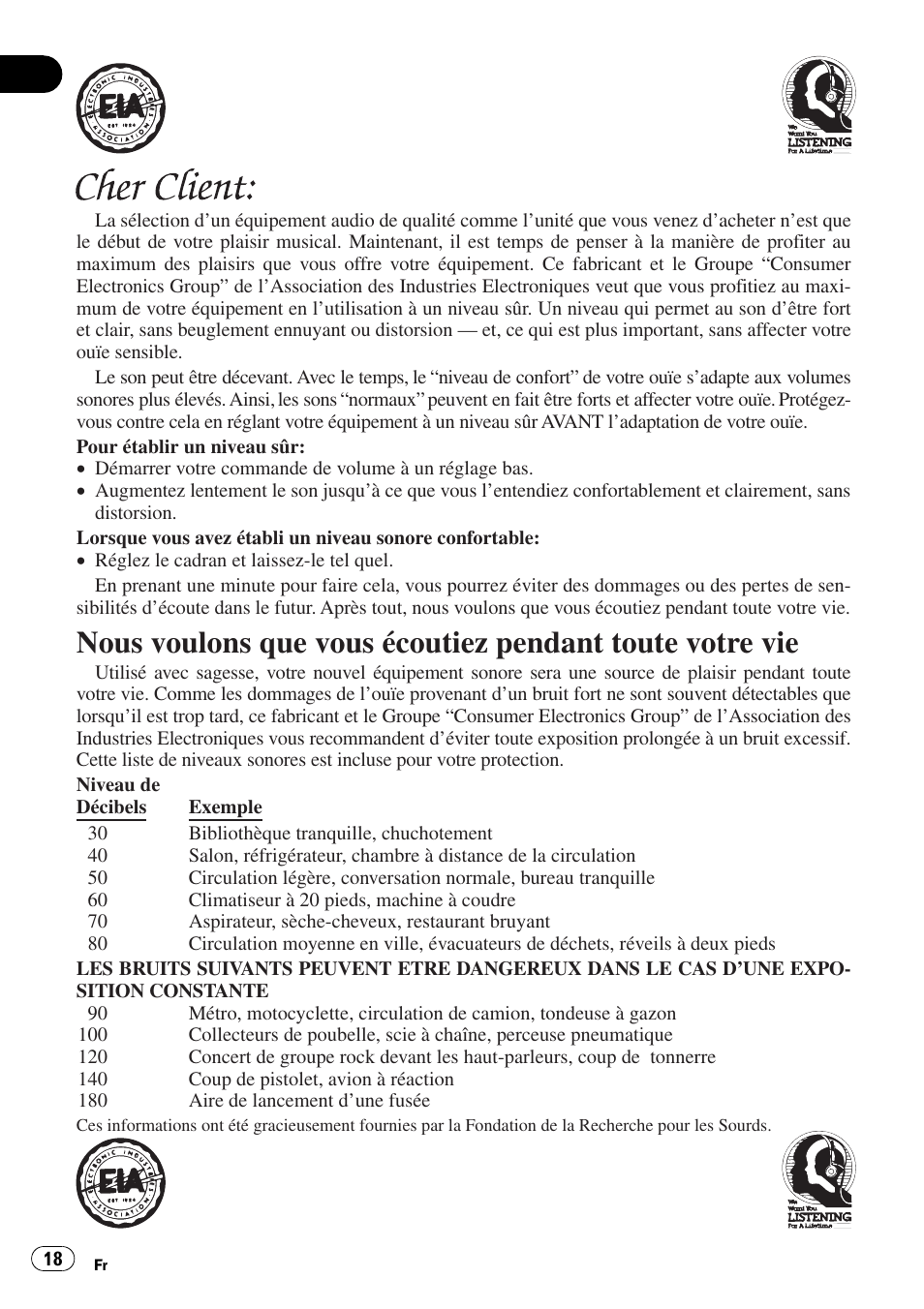 Pioneer DEH-1700 User Manual | Page 18 / 46