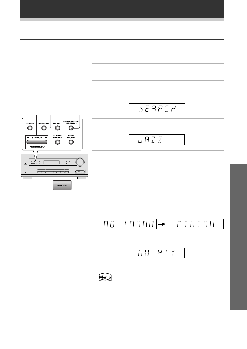 Searching for rds programmes | Pioneer VSX-709RDS User Manual | Page 49 / 68