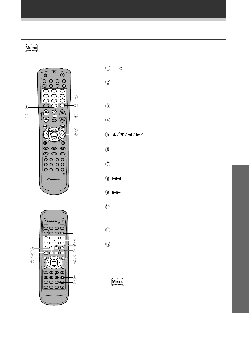 Cable tv/satellite tv/tv controls, Operation, Controlling the rest of your system 1 tv (power) | 2 tv func (tv only), 3 tv vol, 4 channel, 55˜∞˜2˜3˜ enter, 6 number buttons, 7 disc button (vsx-709rds only), 9¢ (vsx-609rds only) | Pioneer VSX-709RDS User Manual | Page 55 / 68