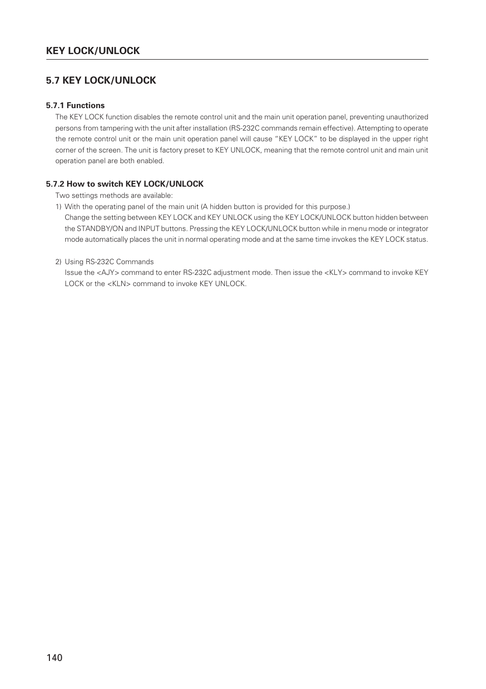 Pioneer Plasma Display Monitor 502MX User Manual | Page 140 / 143