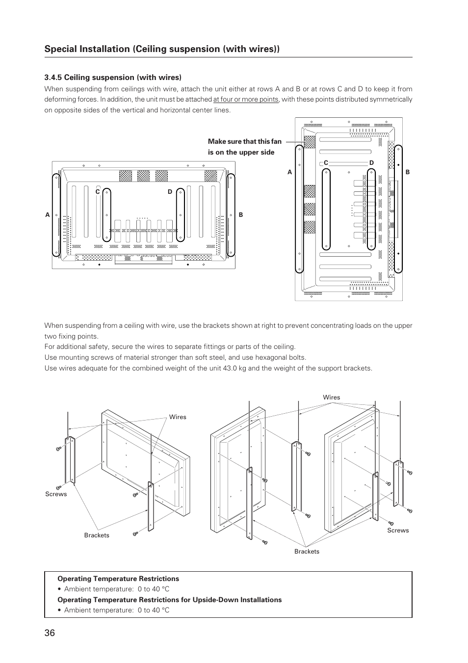Pioneer Plasma Display Monitor 502MX User Manual | Page 36 / 143
