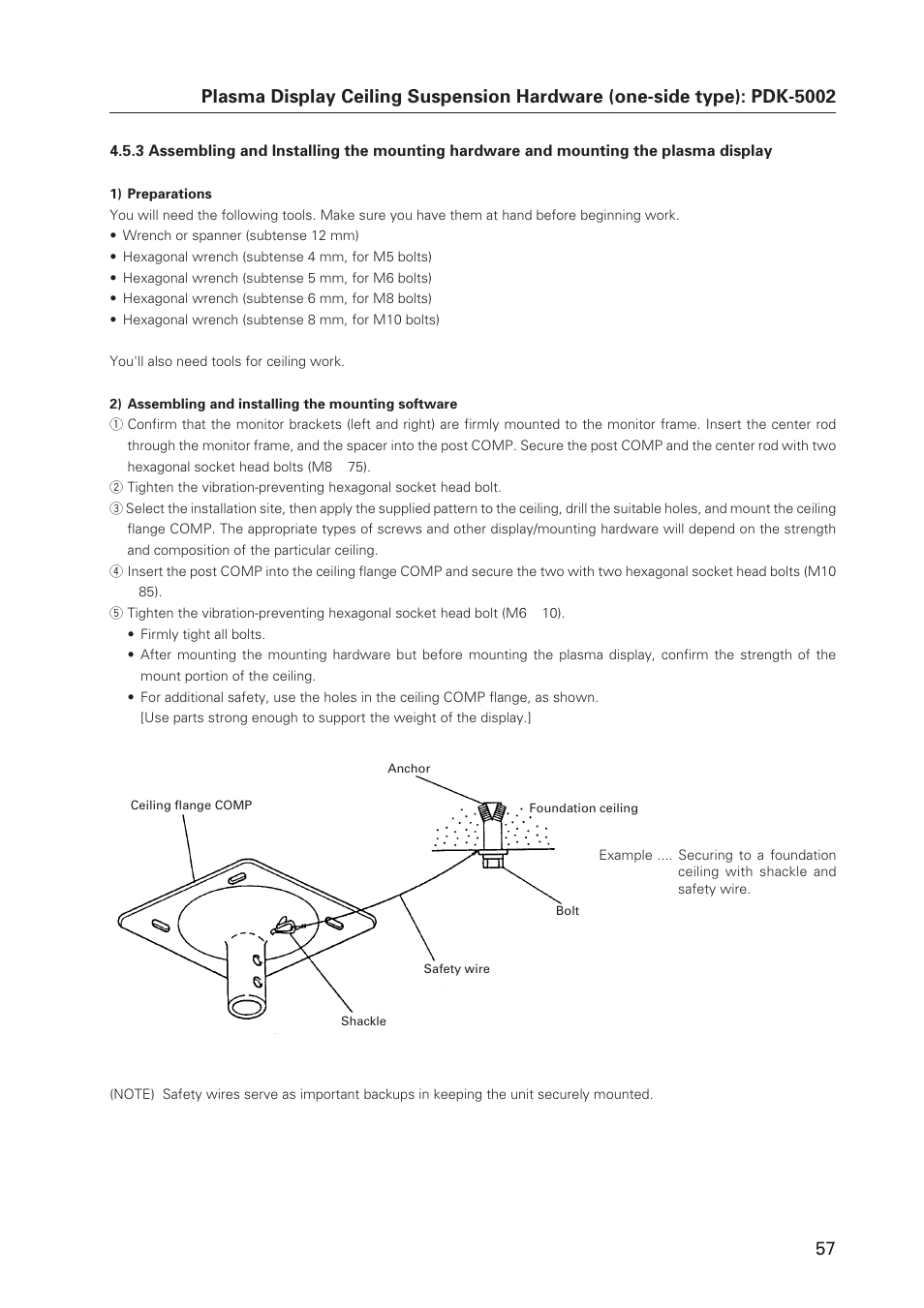 Pioneer Plasma Display Monitor 502MX User Manual | Page 57 / 143