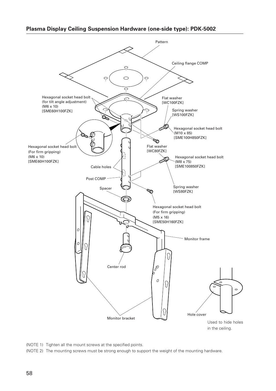 Pioneer Plasma Display Monitor 502MX User Manual | Page 58 / 143