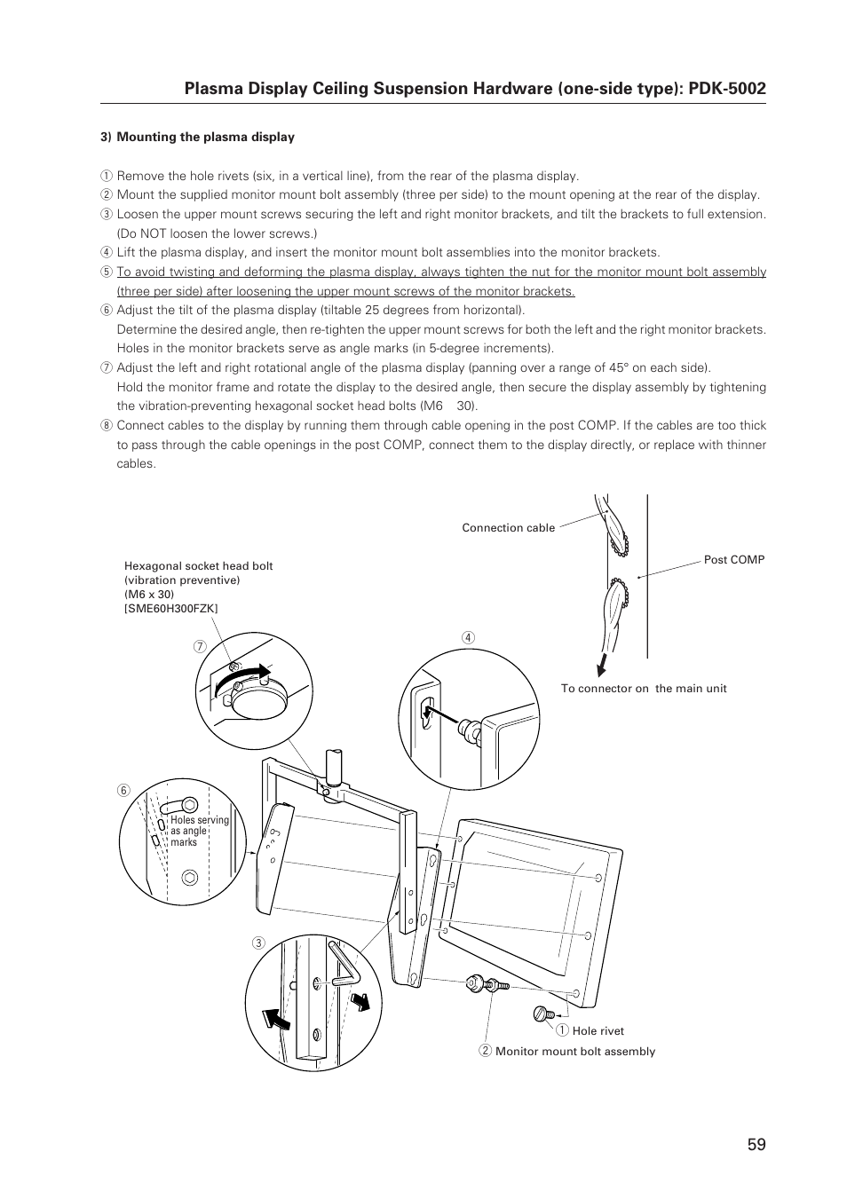 Pioneer Plasma Display Monitor 502MX User Manual | Page 59 / 143