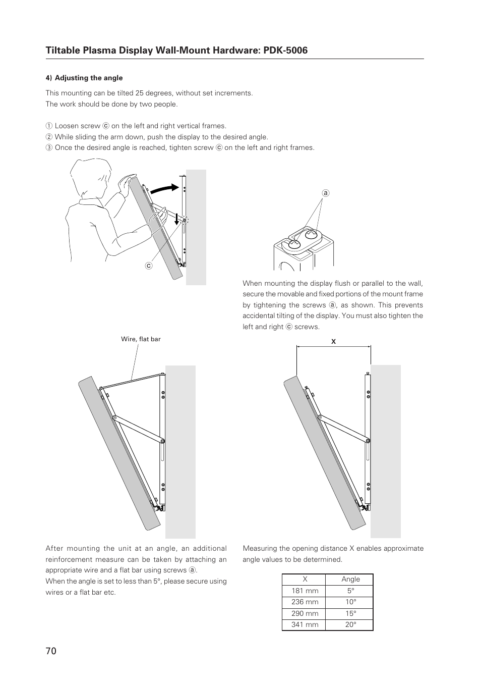 Pioneer Plasma Display Monitor 502MX User Manual | Page 70 / 143
