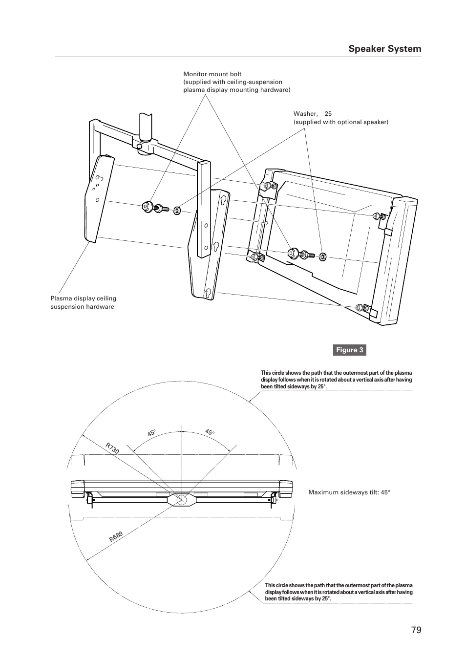 79 speaker system | Pioneer Plasma Display Monitor 502MX User Manual | Page 79 / 143