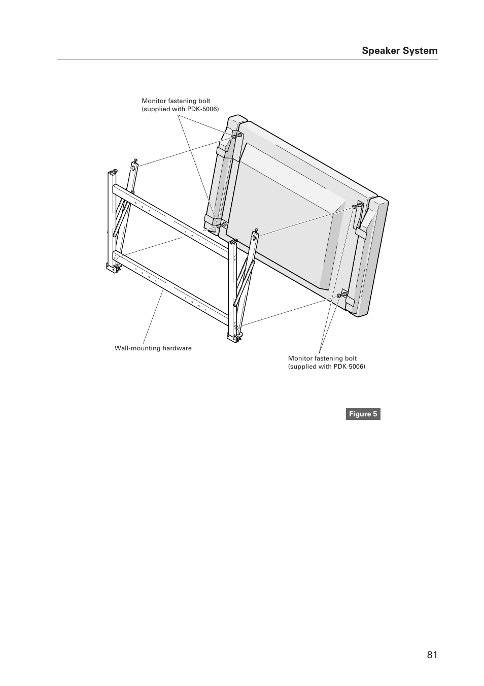 81 speaker system | Pioneer Plasma Display Monitor 502MX User Manual | Page 81 / 143