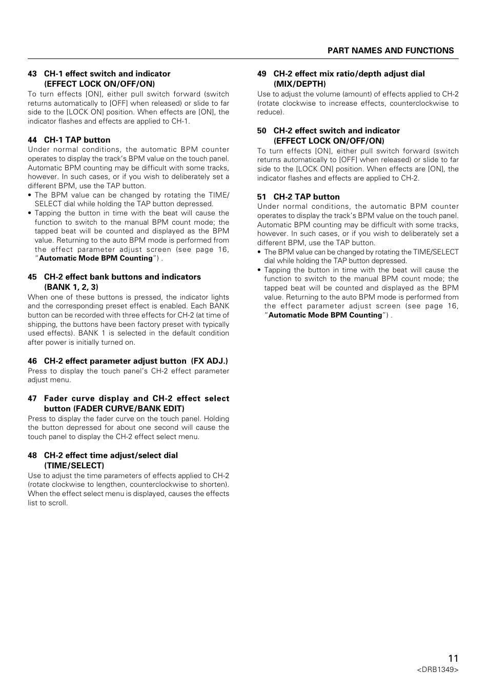 Pioneer DJm-909 User Manual | Page 11 / 28