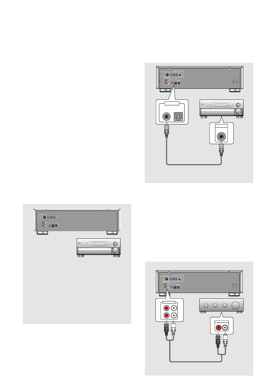 Audio connections | Pioneer DV-C36 User Manual | Page 16 / 64