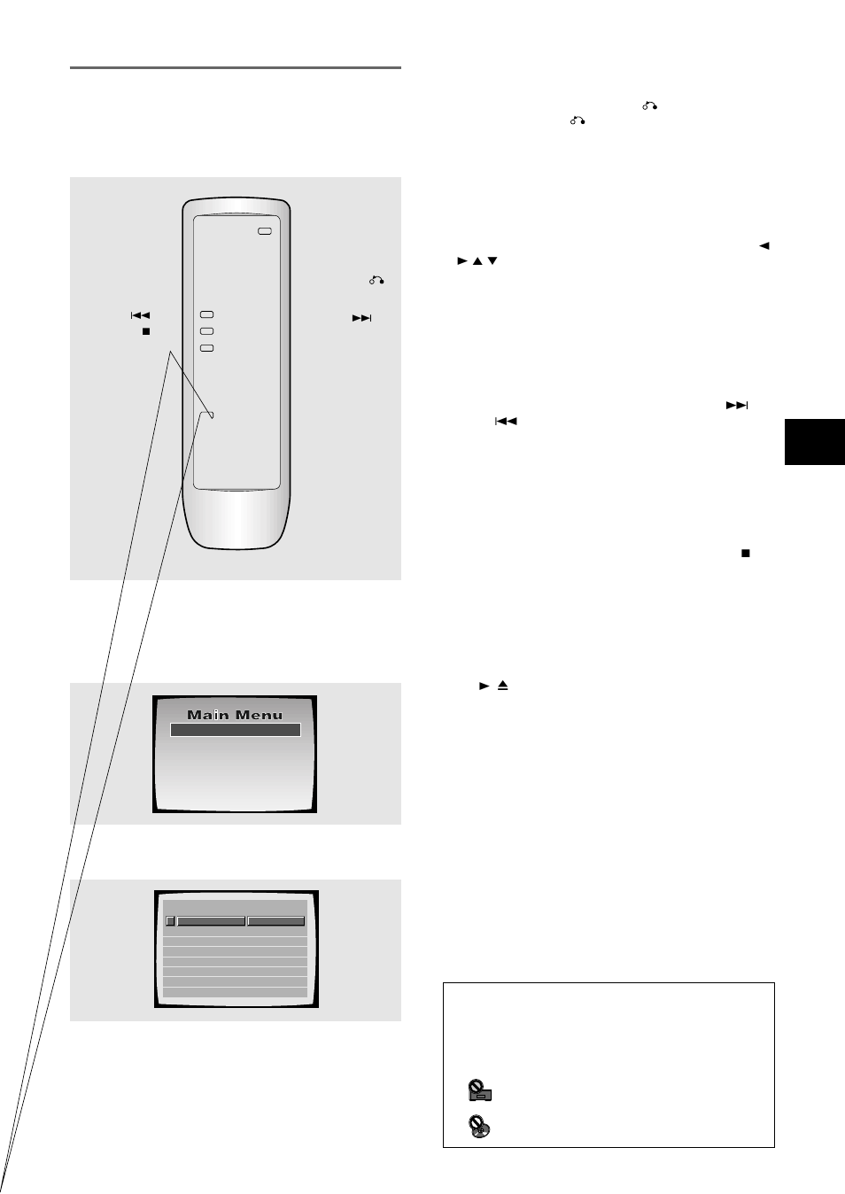 When a menu screen is displayed, Getting st arted using your dvd pla yer, Auto power on function | Pioneer DV-C36 User Manual | Page 23 / 64