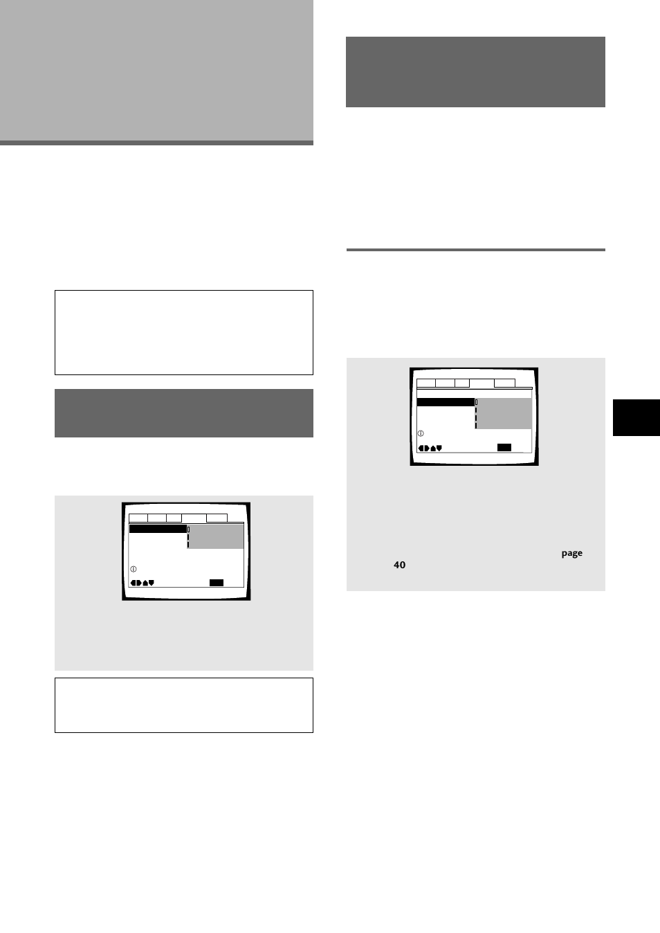Setting the language options, Osd) language, The setup screen menus | Setting the on-screen display (osd) language, Selecting an audio language preference | Pioneer DV-C36 User Manual | Page 37 / 64