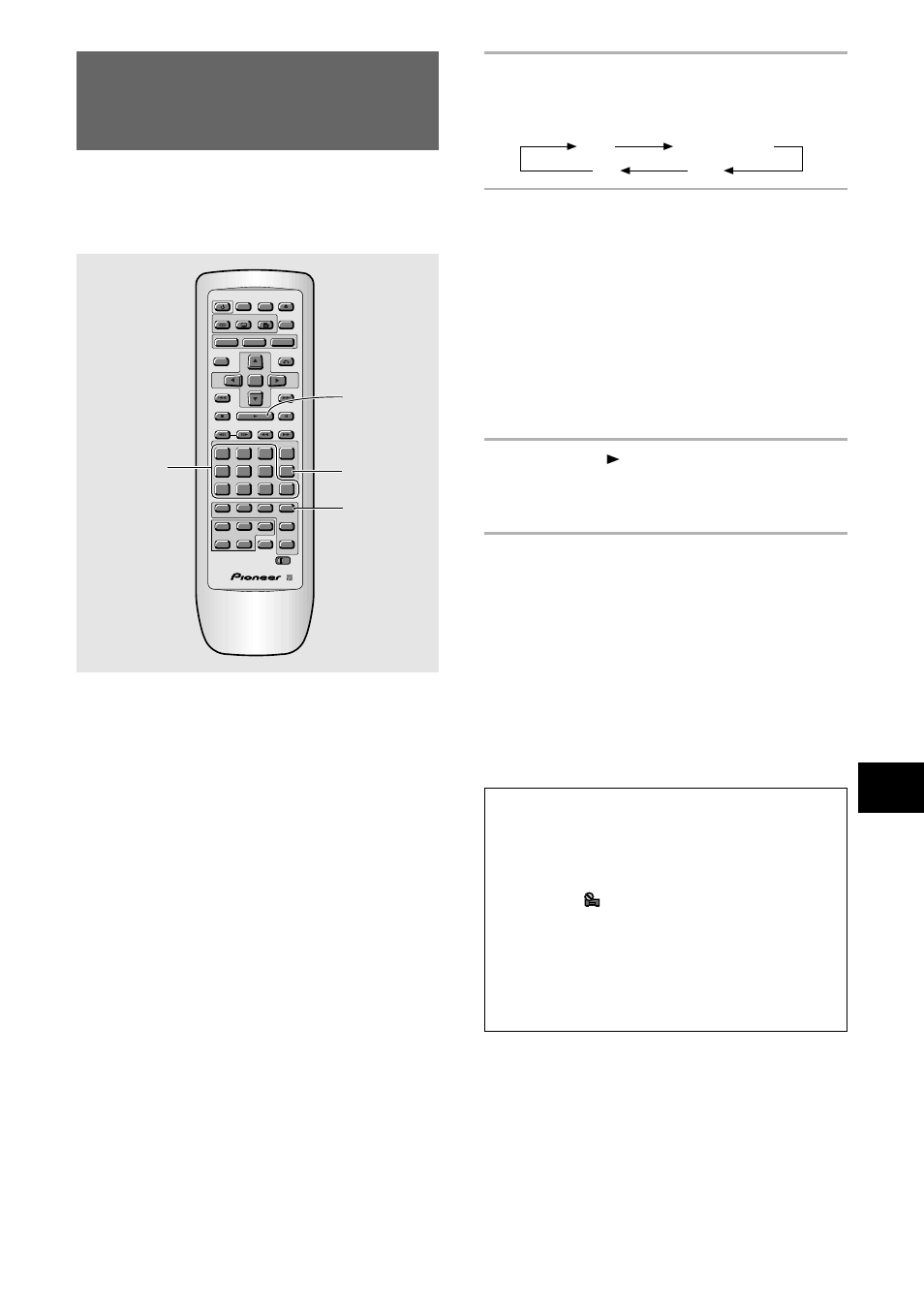 Or location on a disc, Adv anced functions, Dvd/video cd/cd | Press play 3 | Pioneer DV-C36 User Manual | Page 47 / 64