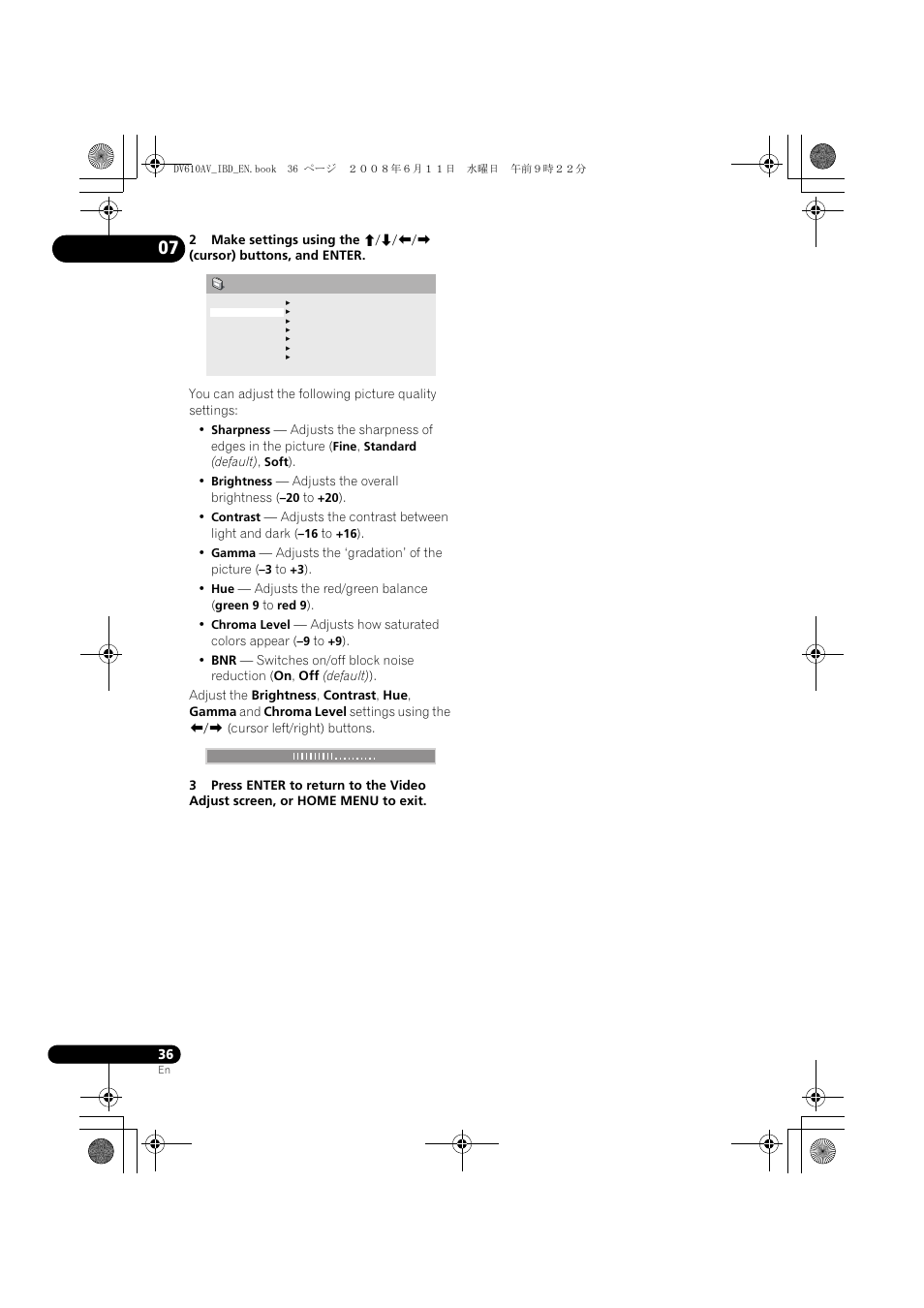 Pioneer DV-610AV-K User Manual | Page 36 / 62